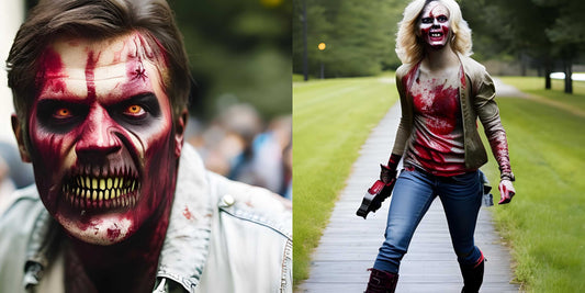 The Ultimate Zombie Look: Zombie Sclera Contacts and Special Effects Makeup