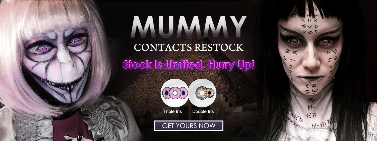 Mummy Sclera Contacts