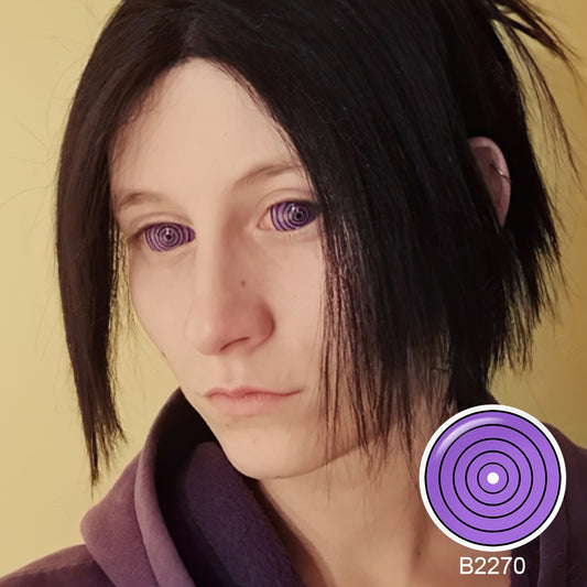 Rinnegan Sharingan Sclera Contacts Full Eye