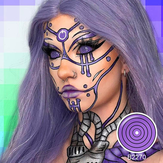 Rinnegan Sharingan Sclera Contacts Full Eye