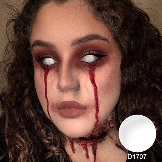 White Blind Mini Sclera Contacts