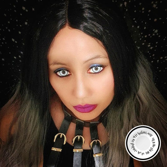 White Hinata Byakugan Contacts