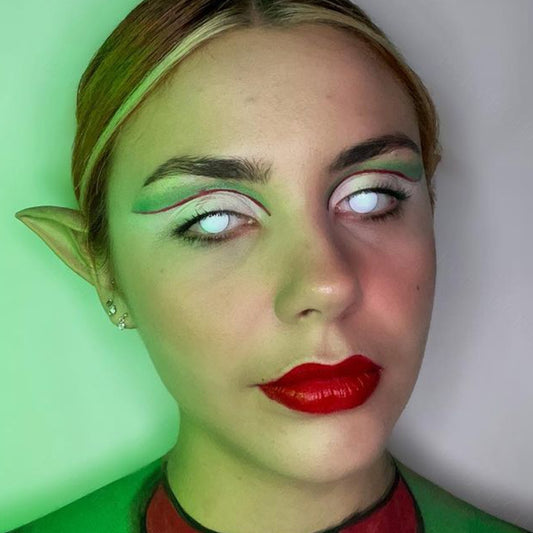 Blind White Contacts