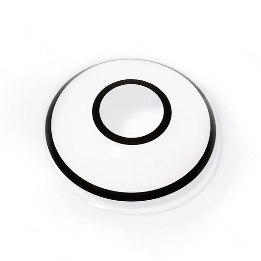 White Rim Halloween Contacts