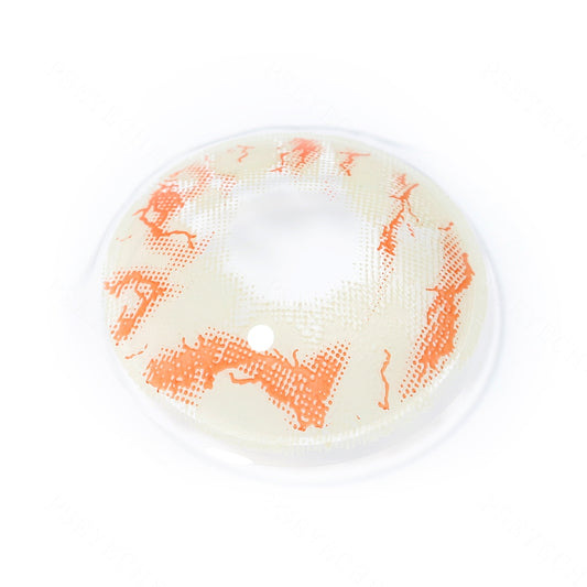 Bloodstain Mottled Contact Lenses