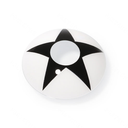 White Pentagram Contacts