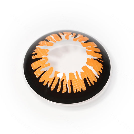 Glamor Orange Contact Lenses