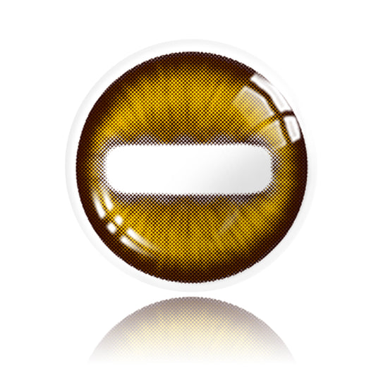 Goat Eye Halloween Contact Lenses diagram