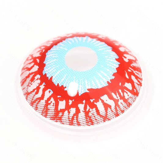 Junji Ito Bloodshot Infected Zombie Sclera Contacts - PsEYEche