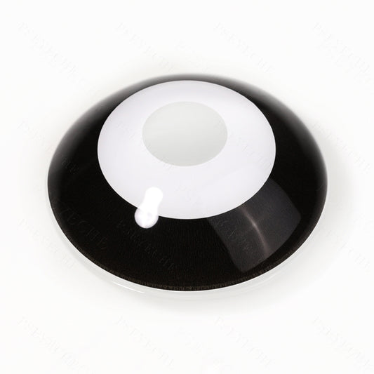 Vampire Black And White Sclera Contacts - PsEYEche