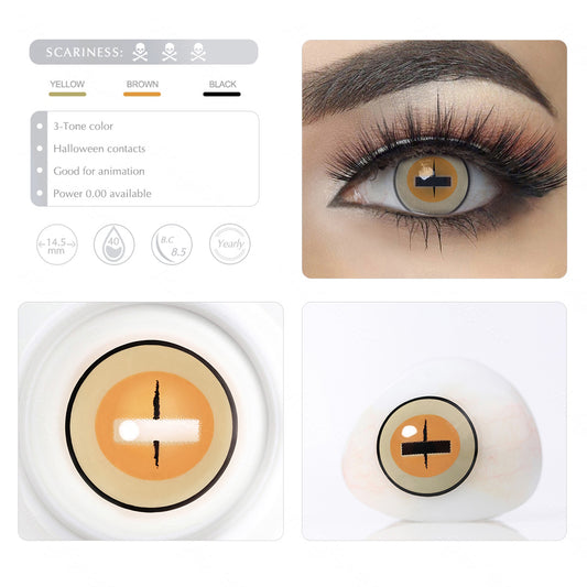 Die And Blood Black Contacts - PsEYEche