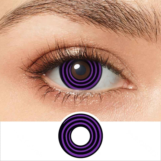 Violet Spiral Contacts - PsEYEche