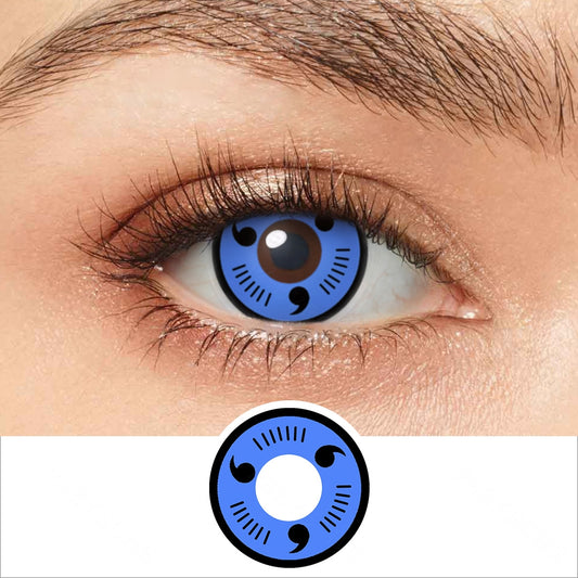 Blue Sharingan Contacts - PsEYEche