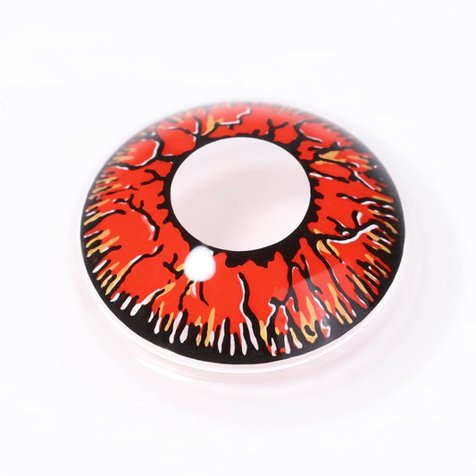 Red Crack Contacts - PsEYEche