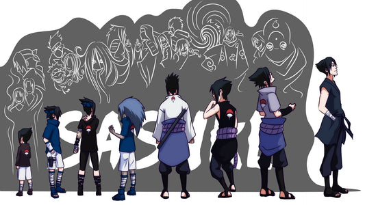 6 Types Of Sasuke's Eyes, Finally Rinnegan Was Stabbed Blind!