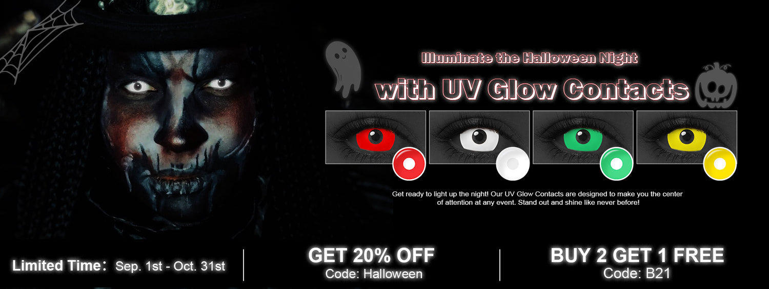 UV Glow Contacts