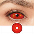 Red Fire Sclera Contacts