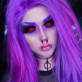All Red Sclera Contacts