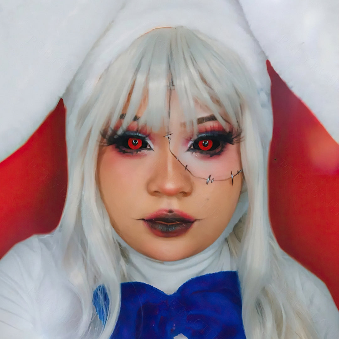 Tokyo Ghoul Black And Red Sclera Contacts - PsEYEche