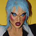 Ice Blue Zombie Sclera Contacts