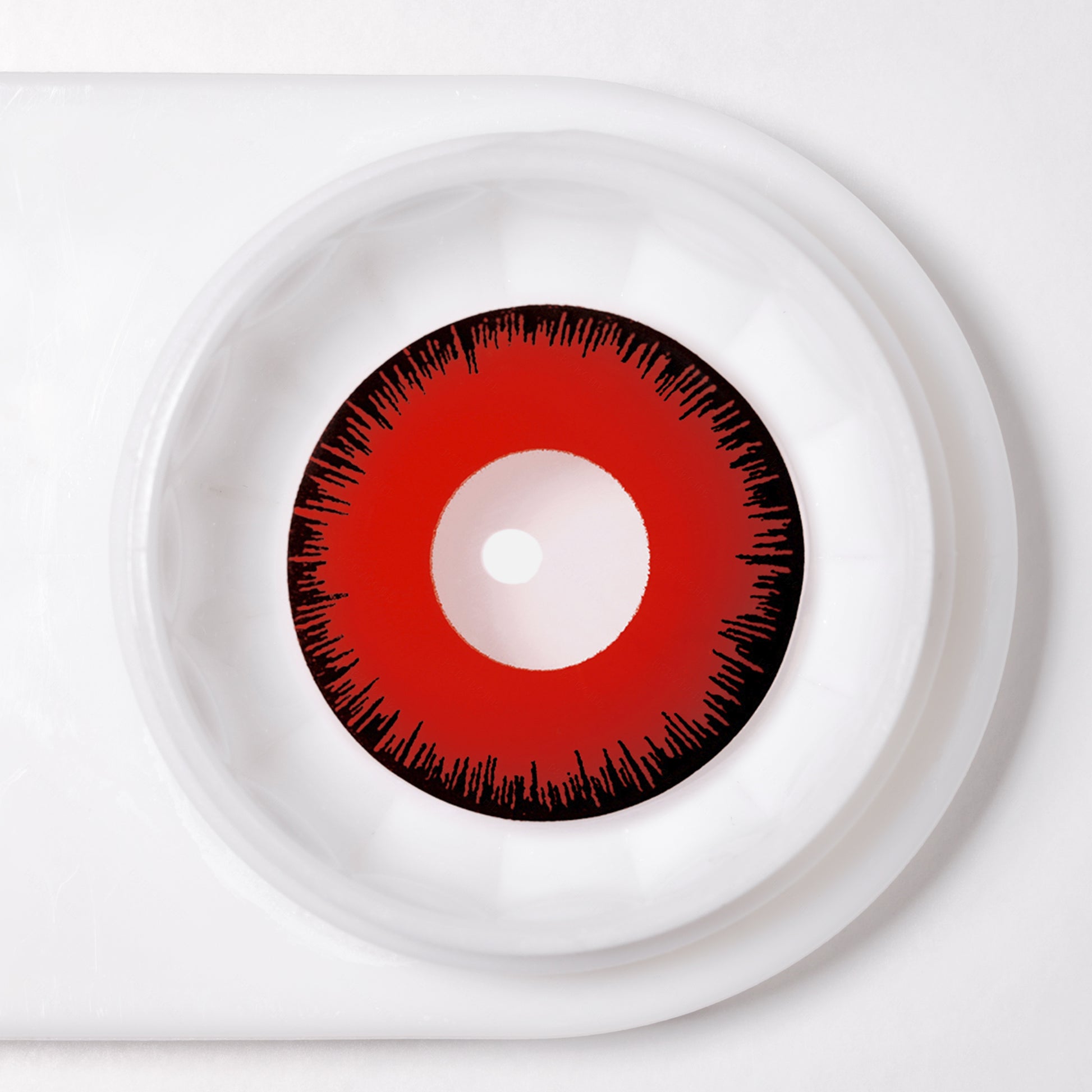 Red Werewolf Mini Sclera Contacts