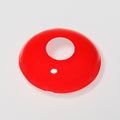 UV Glow Red Mini Sclera Contacts