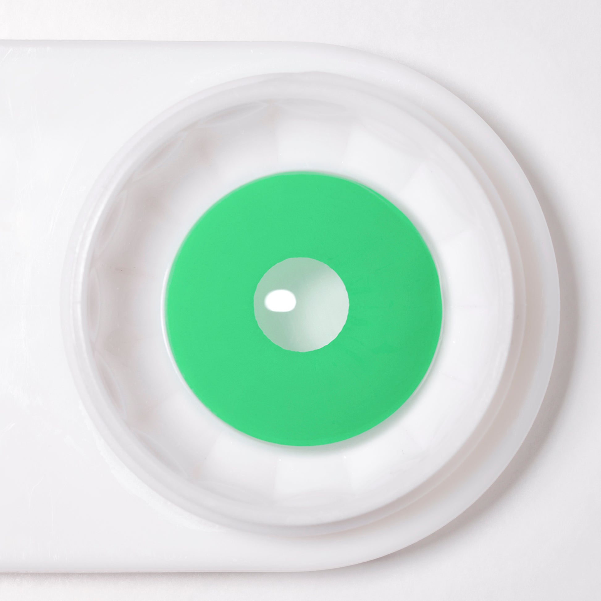 UV Glow Green Mini Sclera Contacts