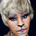 Brown Leopard Print Cat Eye Contacts