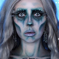 Black And White Cross Contacts