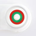 Red And Green Circle Contacts