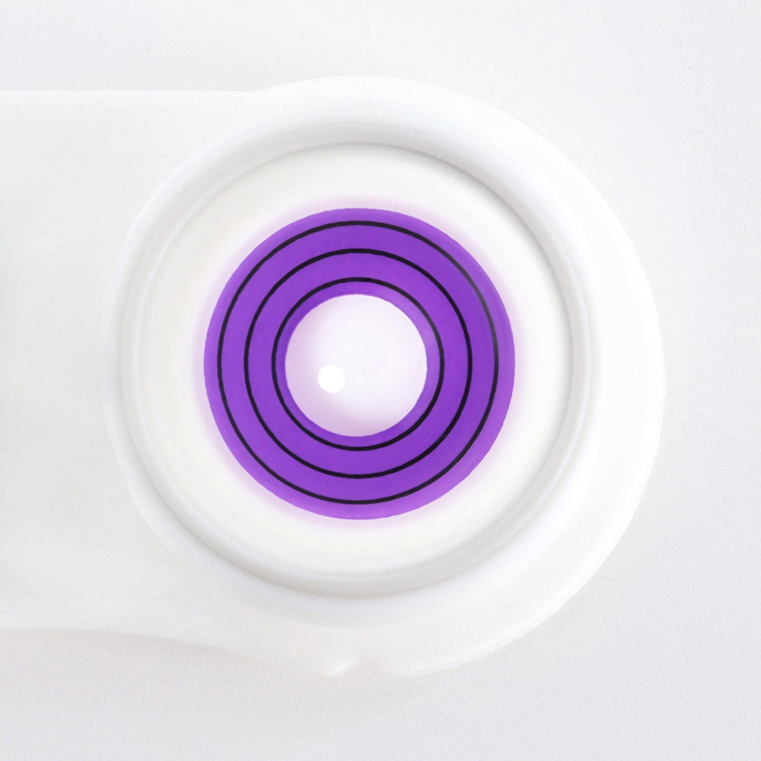 Purple Rinnegan Contact Lenses (Prescription)