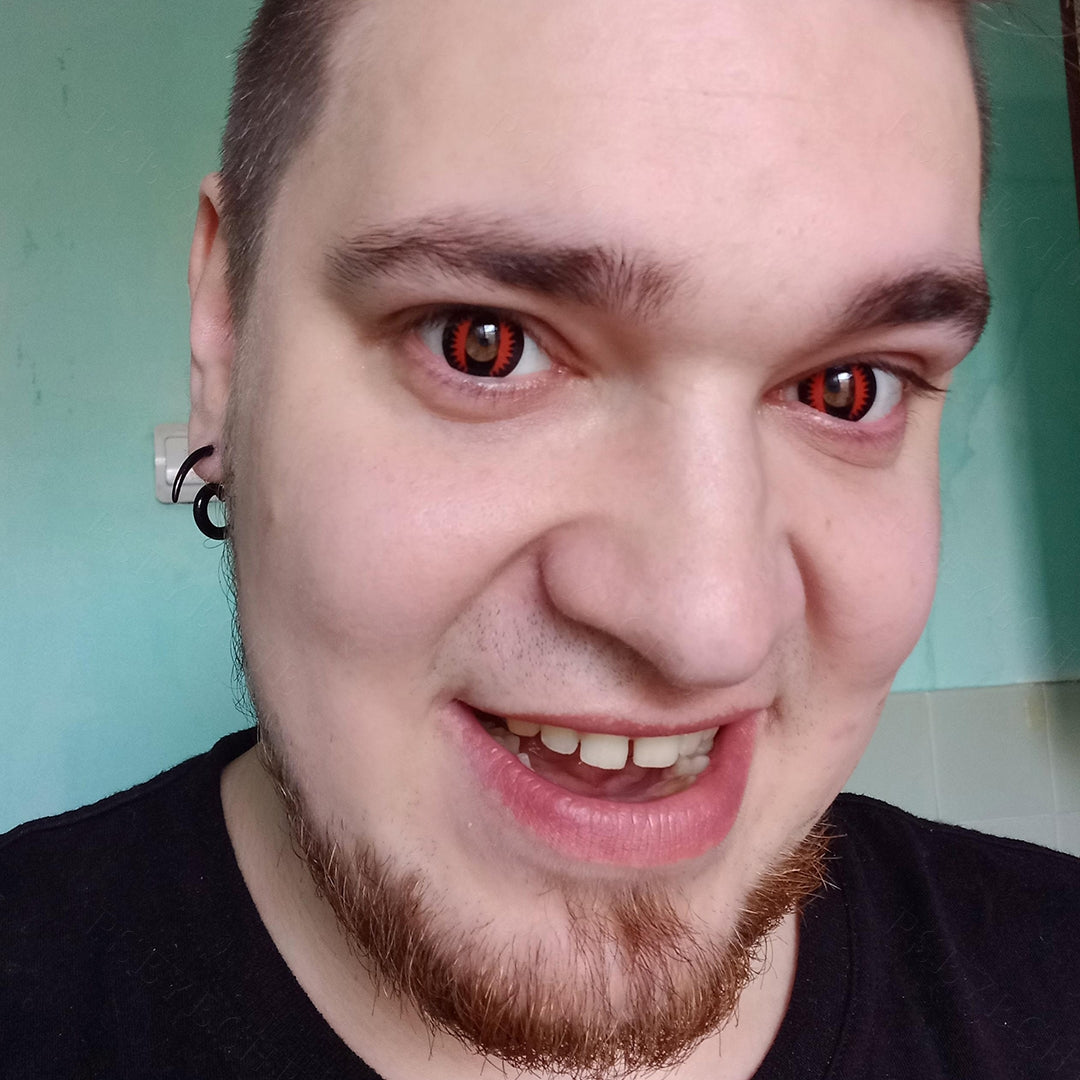 Fire Dragon Eye Contacts