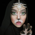 Green Cat Eye Contacts