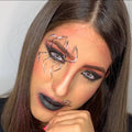 Black Spiral Contacts