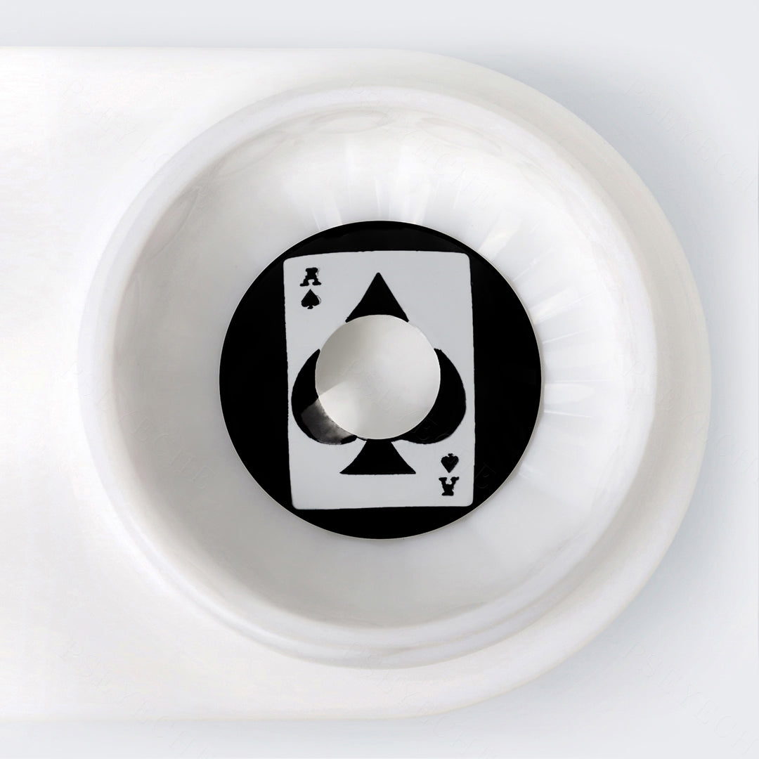Ace Of Spades Card Contacts - PsEYEche