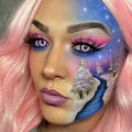 Anime Pink Eye Contacts