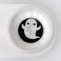 White Ghost Pattern Halloween Contacts