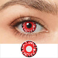 Red Lava Contact Lenses