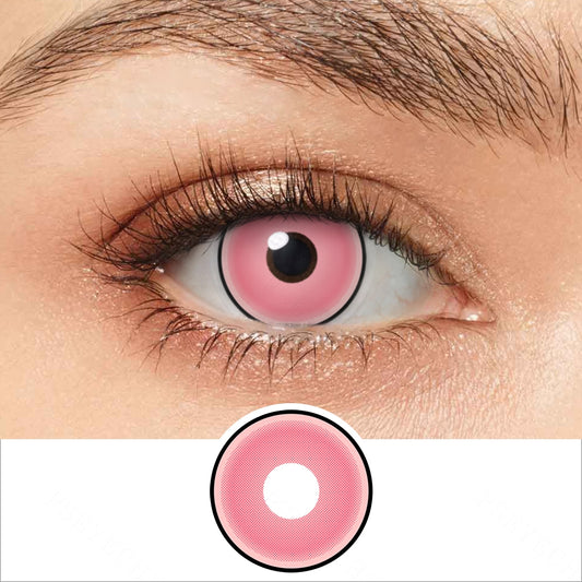 Pink Nezuko Eye Contacts
