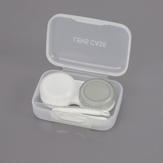 Lens Case & Lens Tweezer & Holder Set