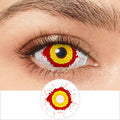 Fever Yellow And Red Sclera Contacts - PsEYEche