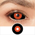 Black and Orange Sclera Contacts - PsEYEche