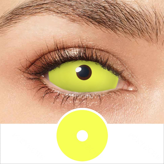 Yellow Sclera Contacts - PsEYEche