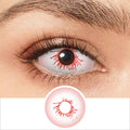 Pink Zombie Sclera Contacts - PsEYEche