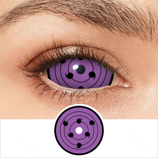All Black / All White / Night Purple Cosplay Contacts (0.00 only) –  Candylens