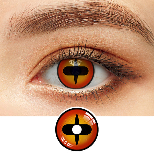 PsEYEche 22mm Vein Contacts Colored Eye Contacts 1 Pair Yearly Contact  Lenses For Halloween Cosplay SFX