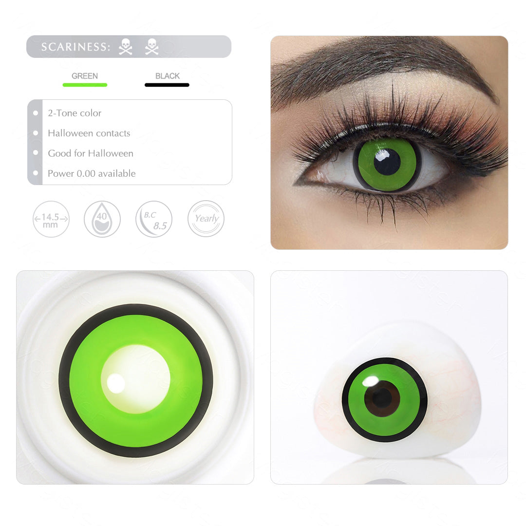 Green Manson Contacts - PsEYEche