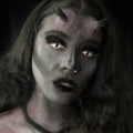White Cat Eye Contacts - PsEYEche