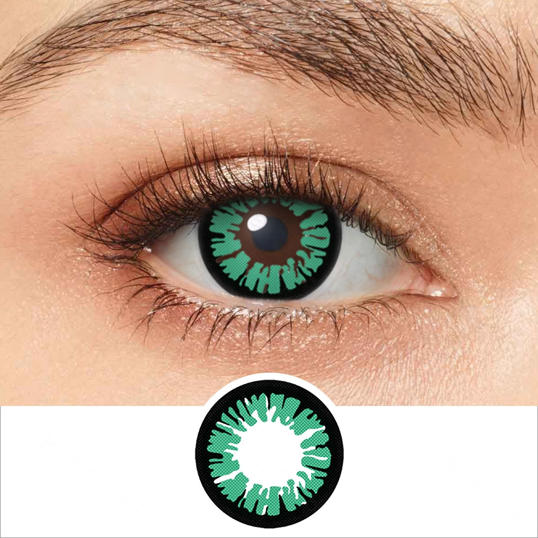 Glamor Green Contacts - PsEYEche