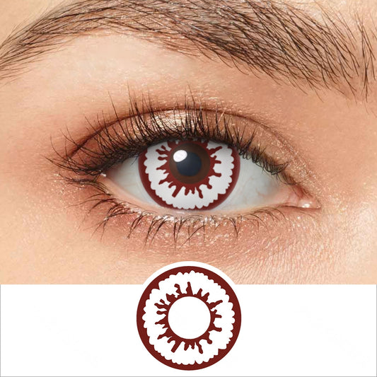 Brown Solar Contacts - PsEYEche